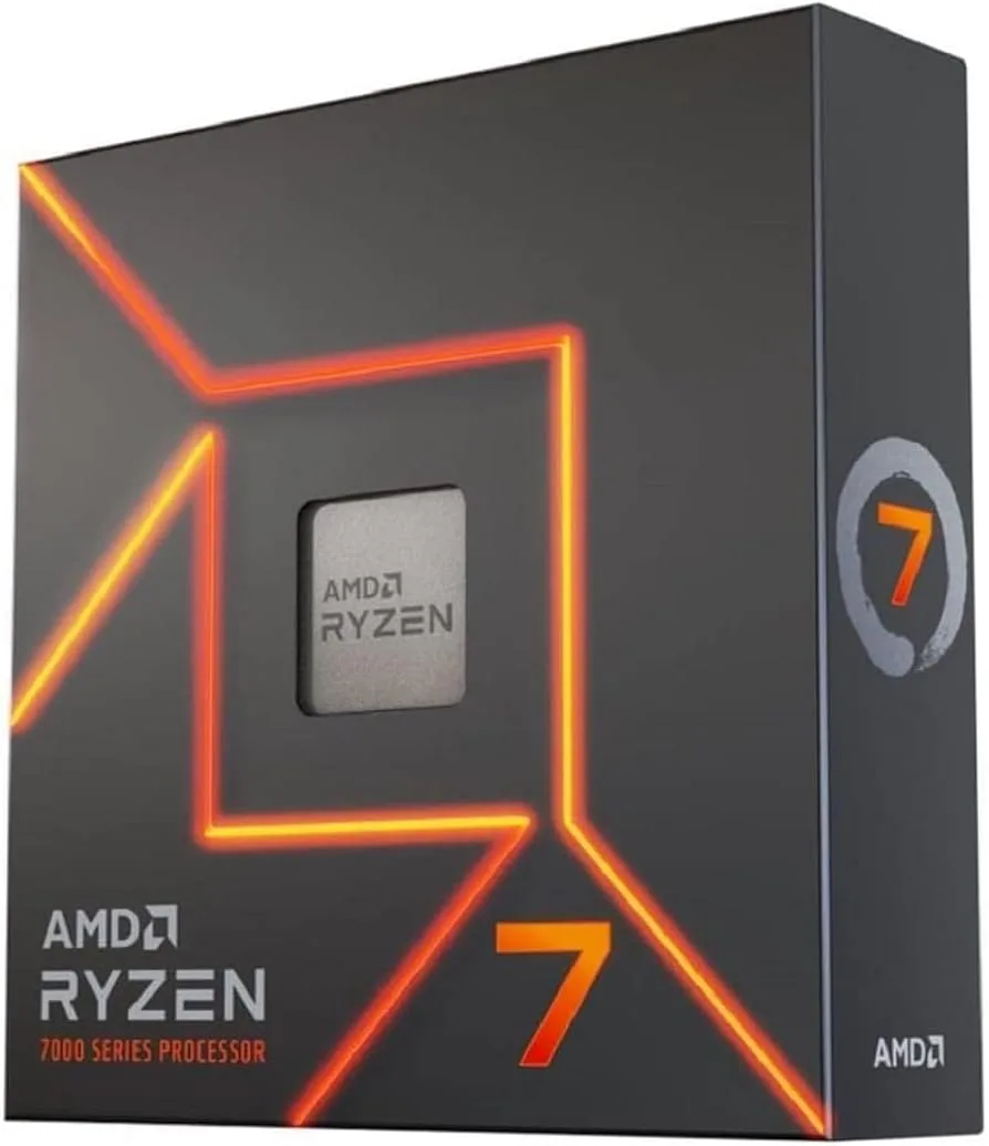 AMD Ryzen™ 7 7700x 8 Cores 16 Threads 4.5Ghz Turbo 5.4Ghz