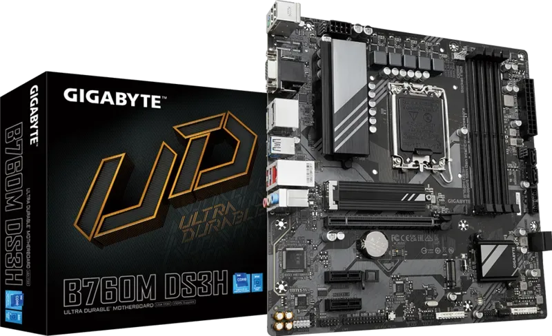 Gigabyte B760M DS3H DDR5 LGA1700 Micro ATX