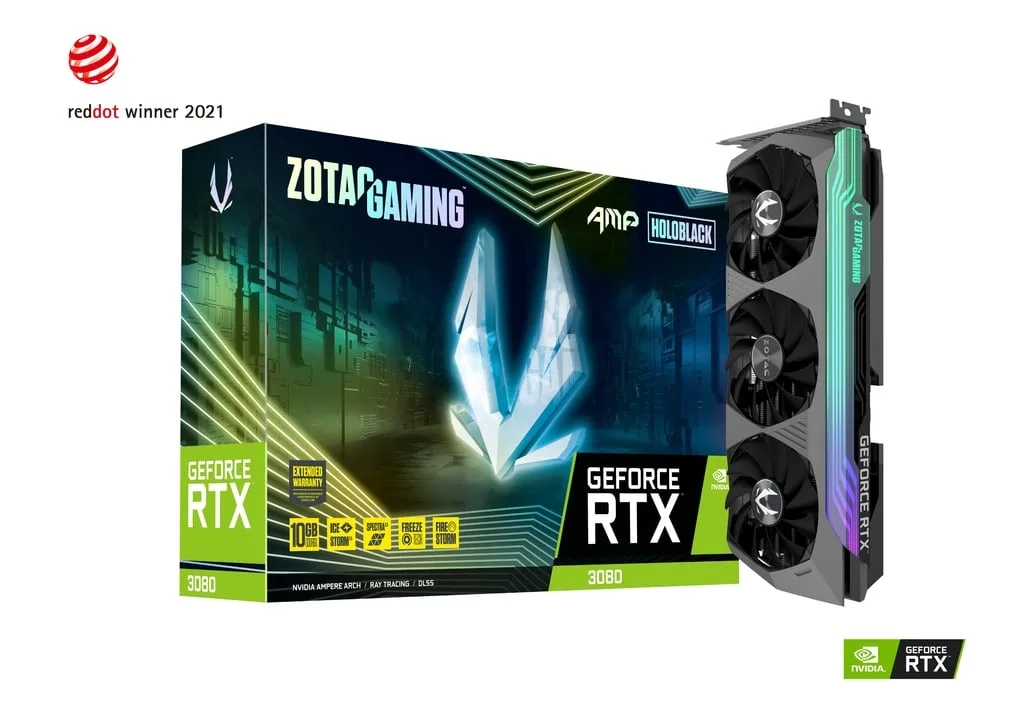 Zotac Holo GeForce RTX™ 3080 AMP 10GB