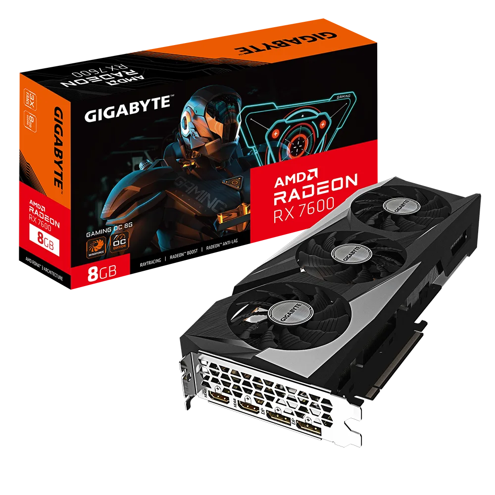 Gigabyte Windforce AMD Radeon™ RX 7600 8GB