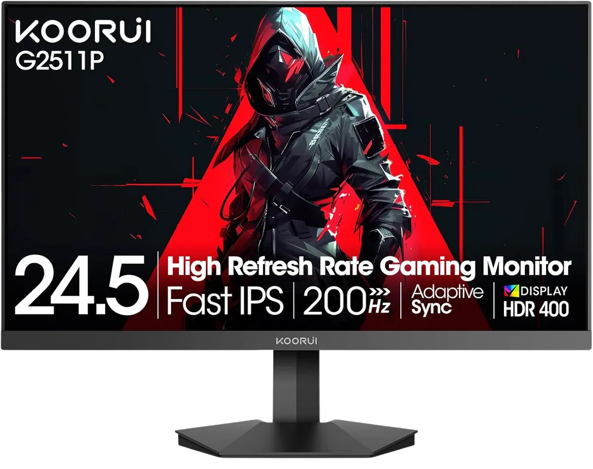 The 24.5-inch Full HD Fast IPS display. Koorui G2511P — The 24.5-inch Full HD Fast IPS display.