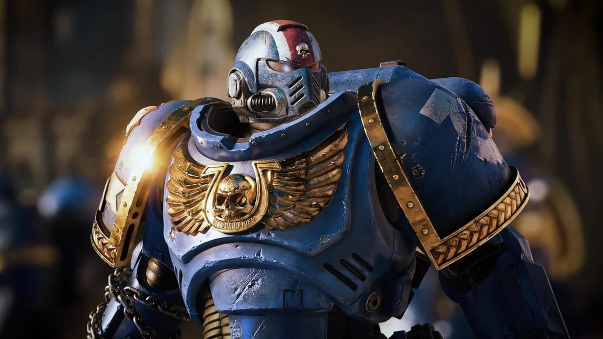 Warhammer 40000: Space Marine 2 — Titus and the Space Marines define the scale of the action.