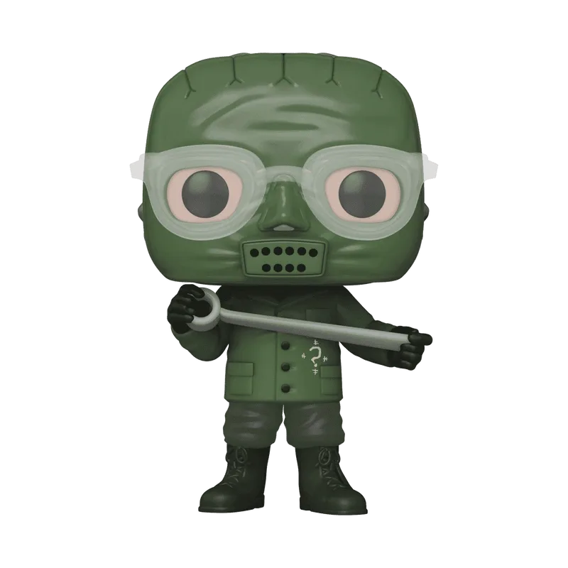Funko The Riddler — Maska, syzet dhe veshja e gjelbër dallojnë këtë Riddler.