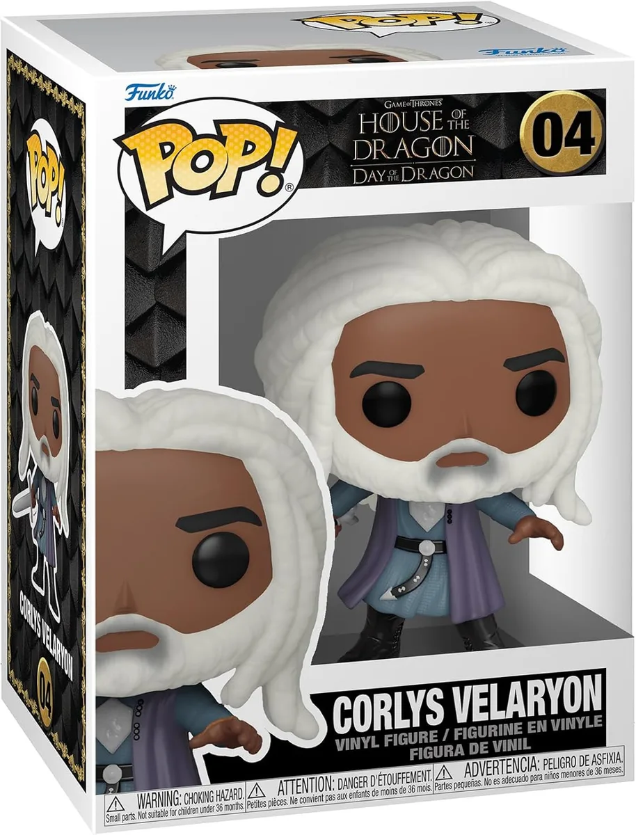 Funko Corlys Velaryon — Corlys Velaryon në kutinë me dritare House of the Dragon #04.