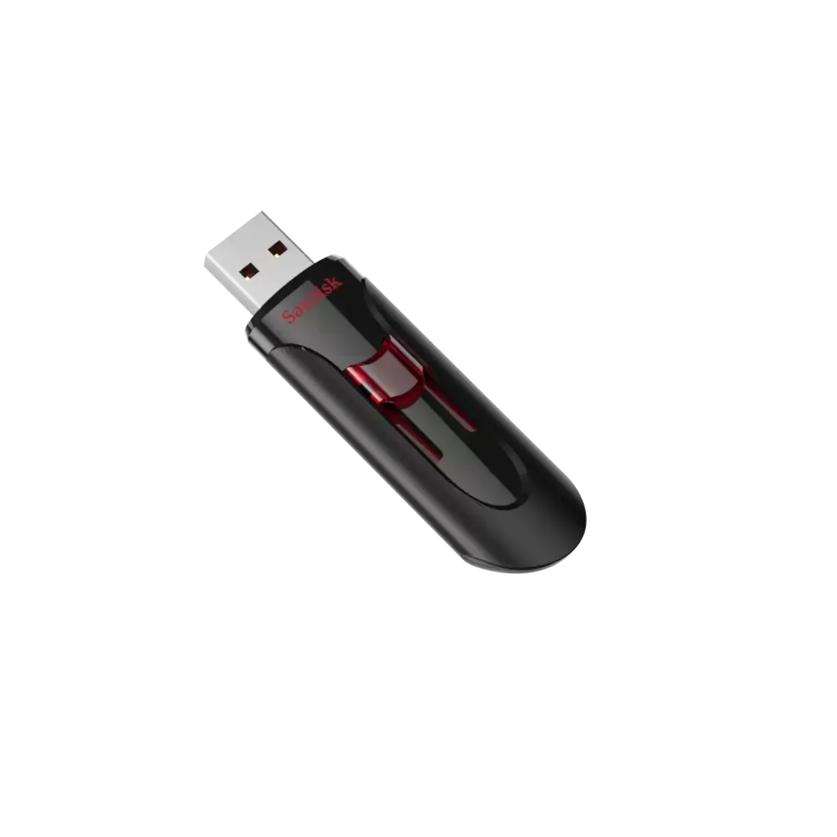 Cruzer Glide 16GB me lidhësin USB-A të nxjerrë. SanDisk Cruzer Glide 16GB — Cruzer Glide 16GB me lidhësin USB-A të nxjerrë.