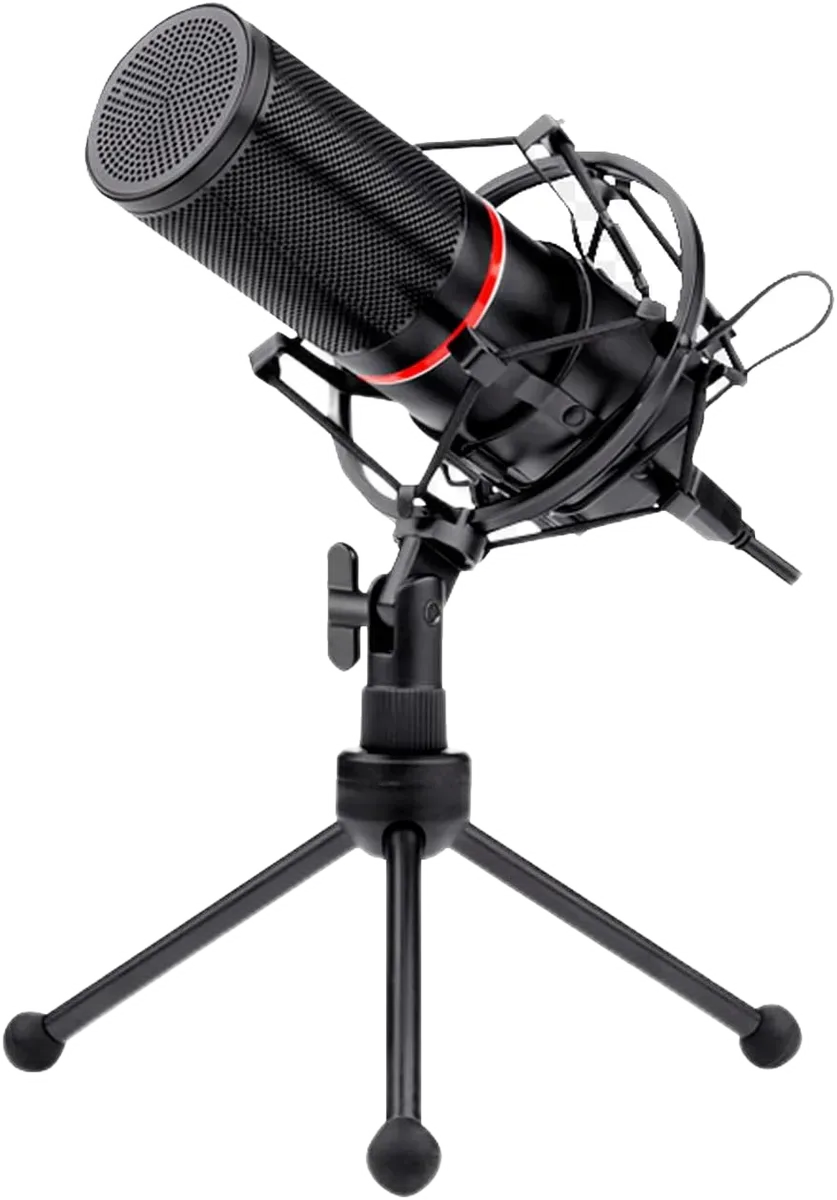 Redragon GM300 Blazar — Blazar në mbajtësen me amortizim dhe trekëmbëshin e tavolinës.