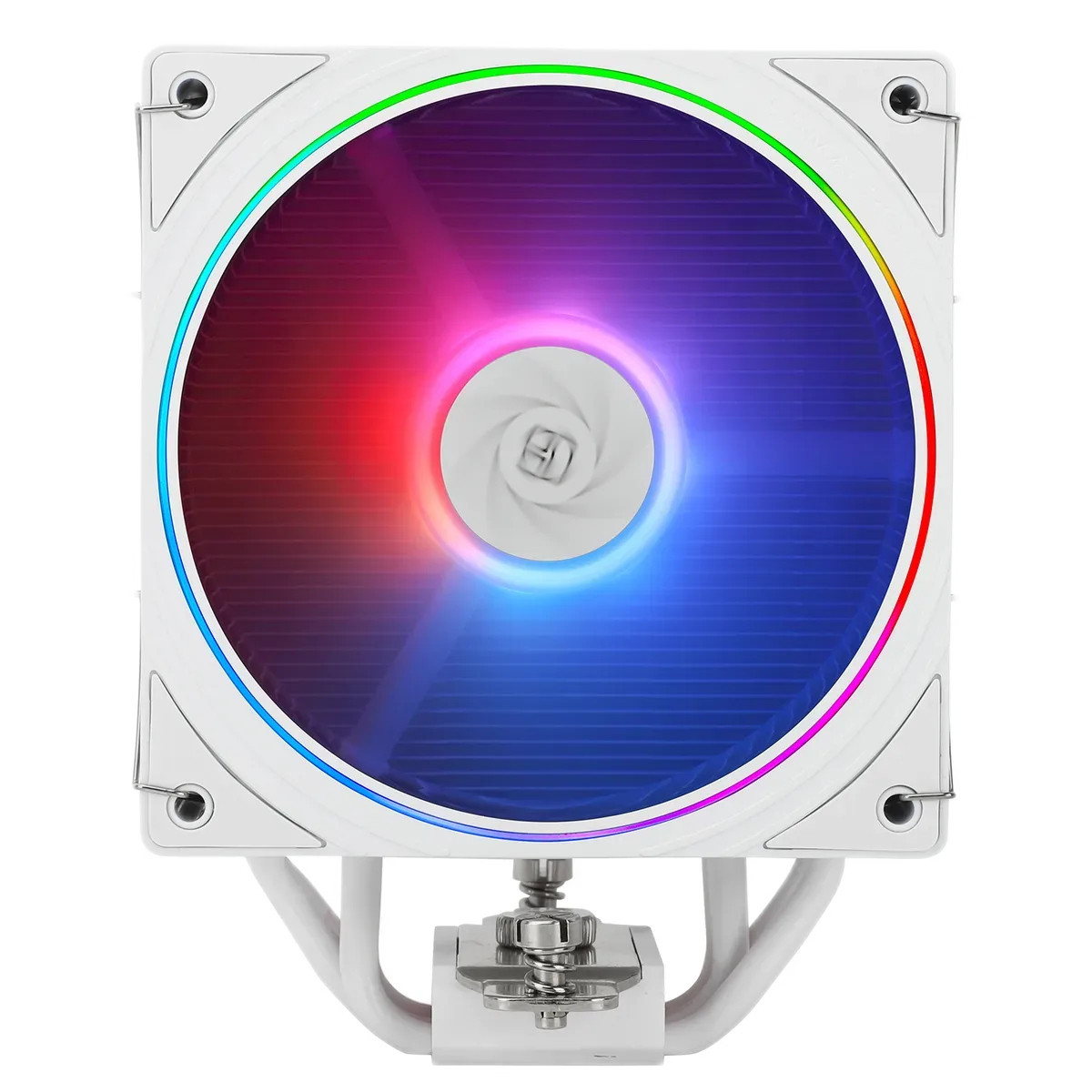 Assassin Spirit 120 EVO White, pamje ballore e ventilatorit dhe unazës së ndriçimit