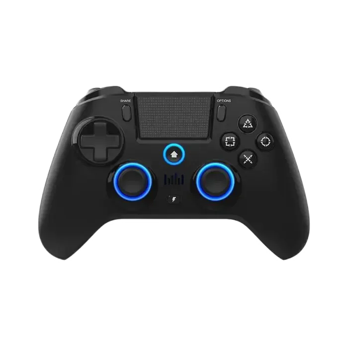 Kontrolluesi i zi Spawn ControlPlay me unaza të ndriçuara rreth levave analoge
