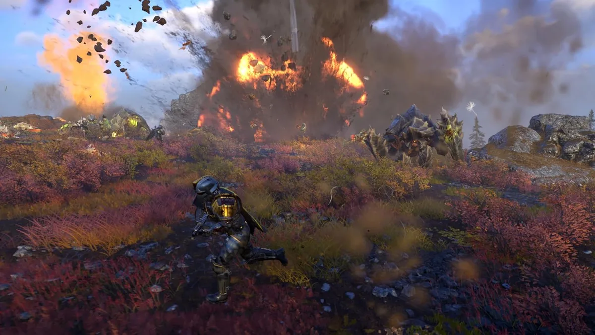 Helldivers 2 — Beteja mund të zgjerohet shpejt përtej pozicionit të ekipit.