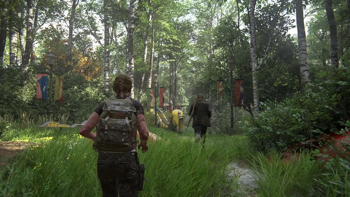 The Last of Us Part II Remastered — Eksplorimi lidh skenat e qeta me përballjet.