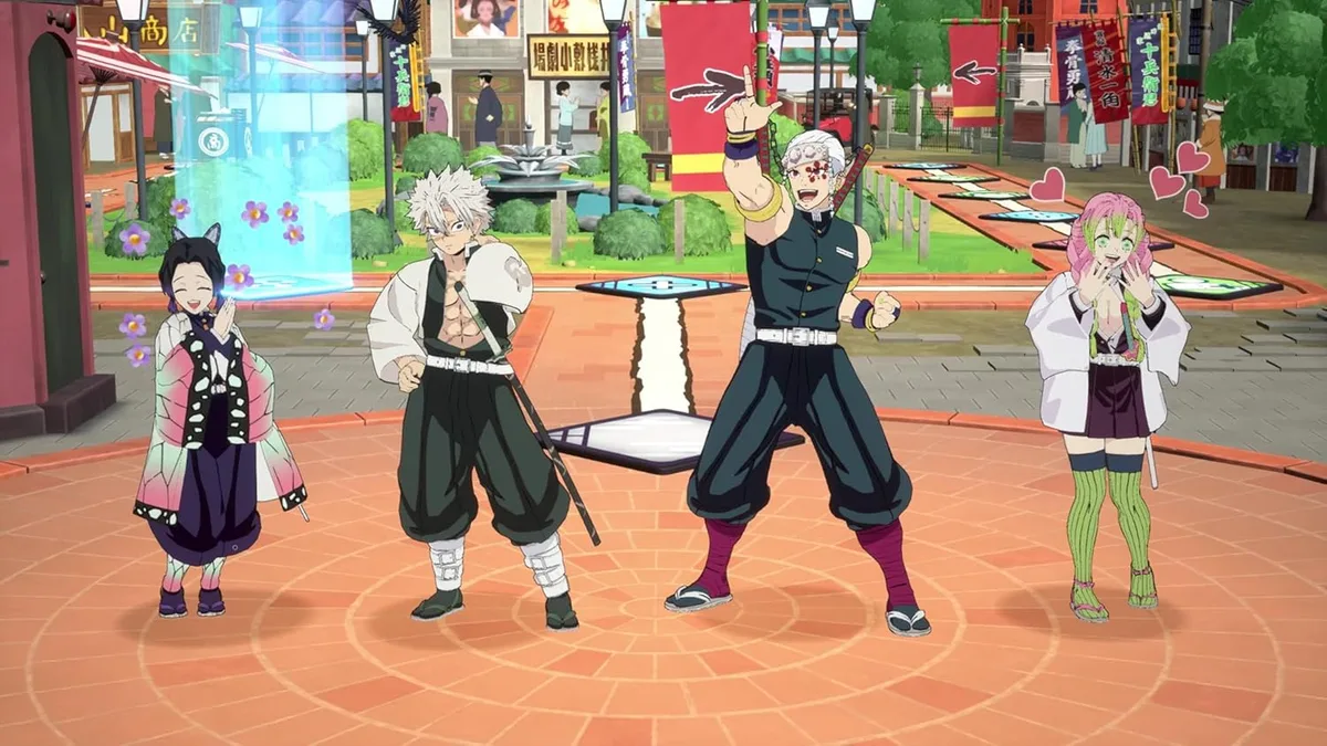 Personazhet Demon Slayer i japin identitet formatit party. Demon Slayer: Kimetsu no Yaiba - Sweep the Board! — Personazhet Demon Slayer i japin identitet formatit party.