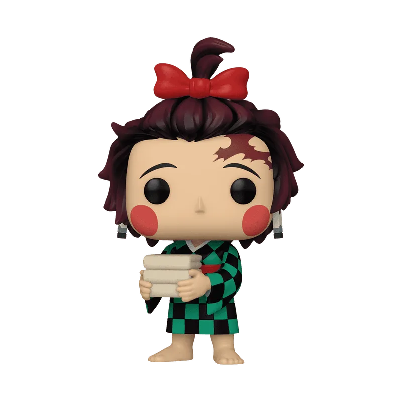 Në këtë model, Tanjiro mban kimono dhe peshqirë të palosur. Funko Pop! Tanjiro Kamado in Kimono #1530 — Në këtë model, Tanjiro mban kimono dhe peshqirë të palosur.