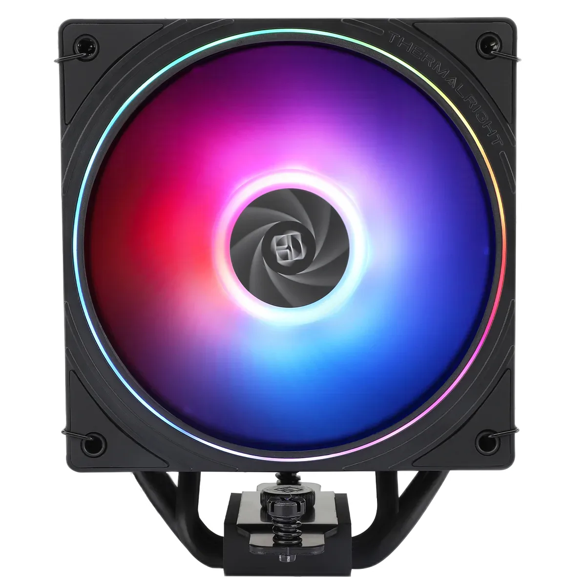Assassin Spirit 120 EVO, front view of the fan and its light ring