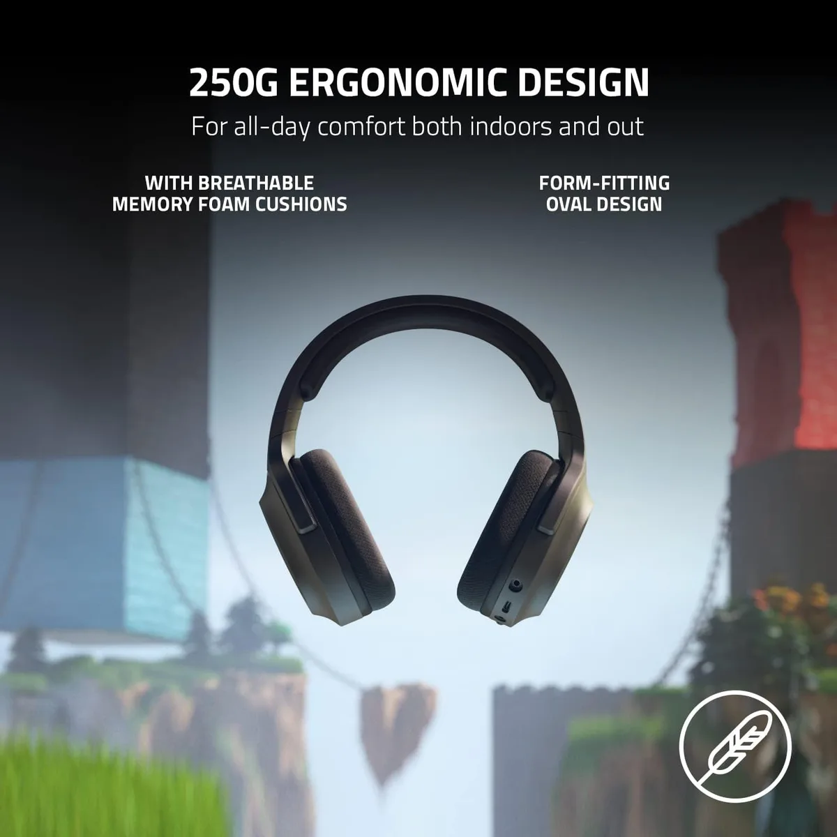 Razer Barracuda X — The manufacturer highlights the lightweight frame and padded earcups.
