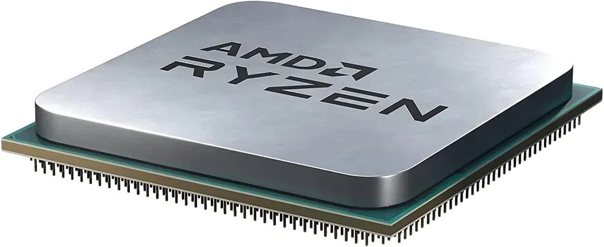 Ryzen AM4 processor illustration; this tray listing does not include a cooler. AMD Ryzen AM4 processor package used to illustrate the Ryzen 5 5500 Tray