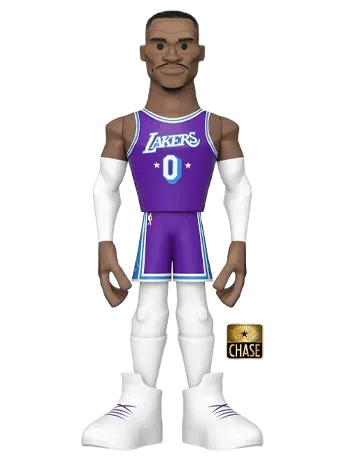 Funko GOLD Russell Westbrook Lakers 5-inch Chase — The purple away uniform identifies the confirmed Chase version.