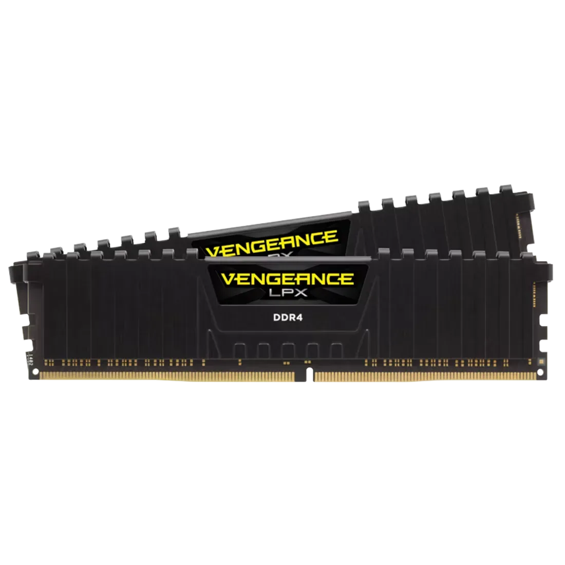 Corsair Vengeance LPX — Dy module të zeza LPX me ftohës pa RGB.
