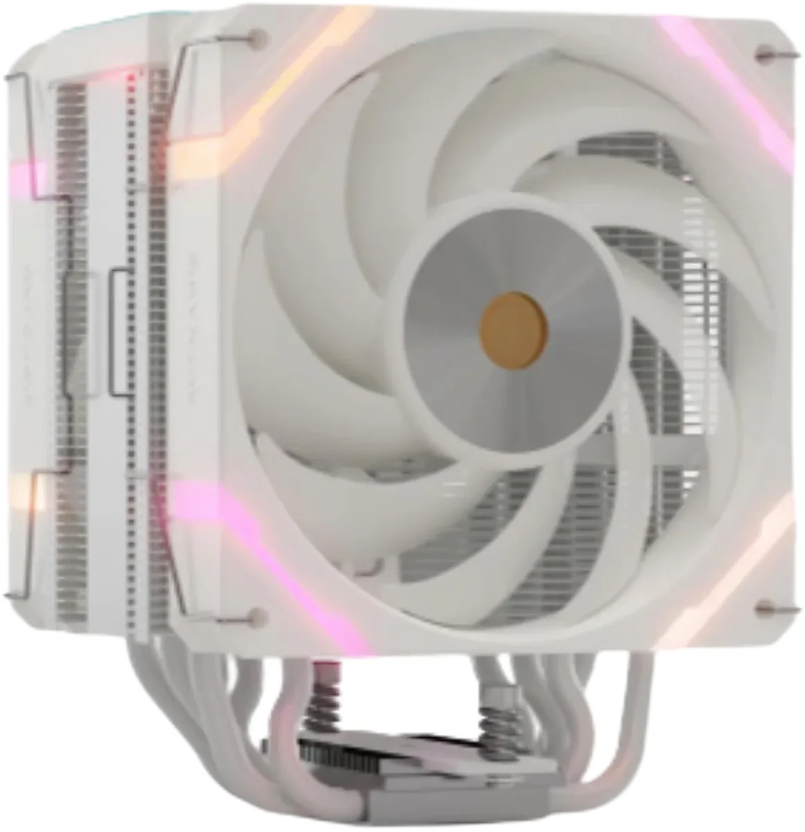 Valkyrie Vind SL125 White, the fan frame and top-cover accents carry the argb theme