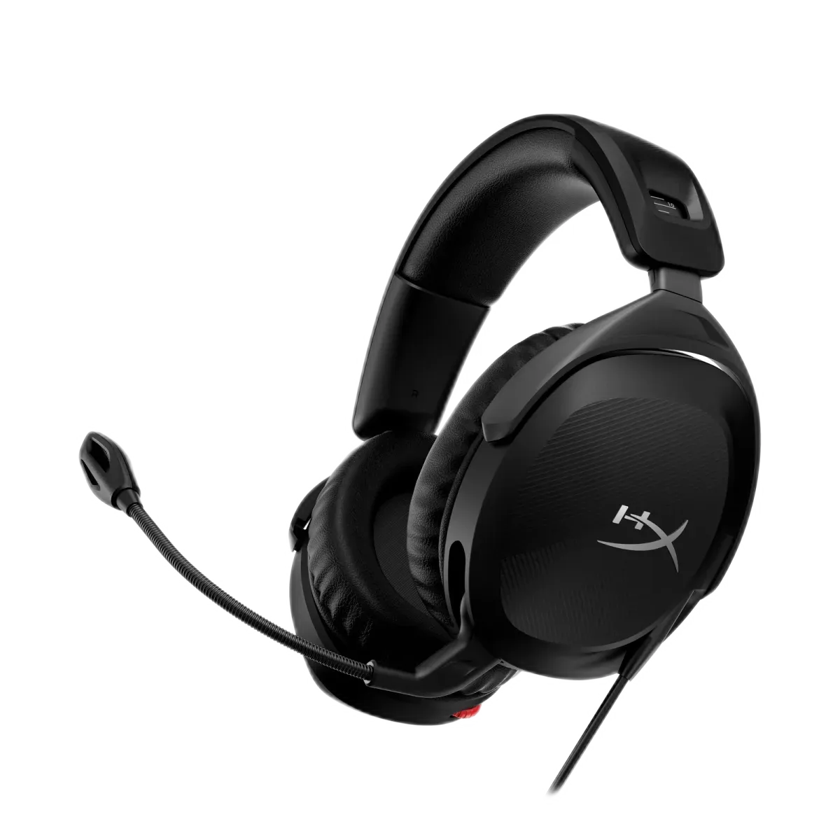 HyperX Cloud Stinger 2 — Cloud Stinger 2 me mikrofonin të ulur në pozicion pune.