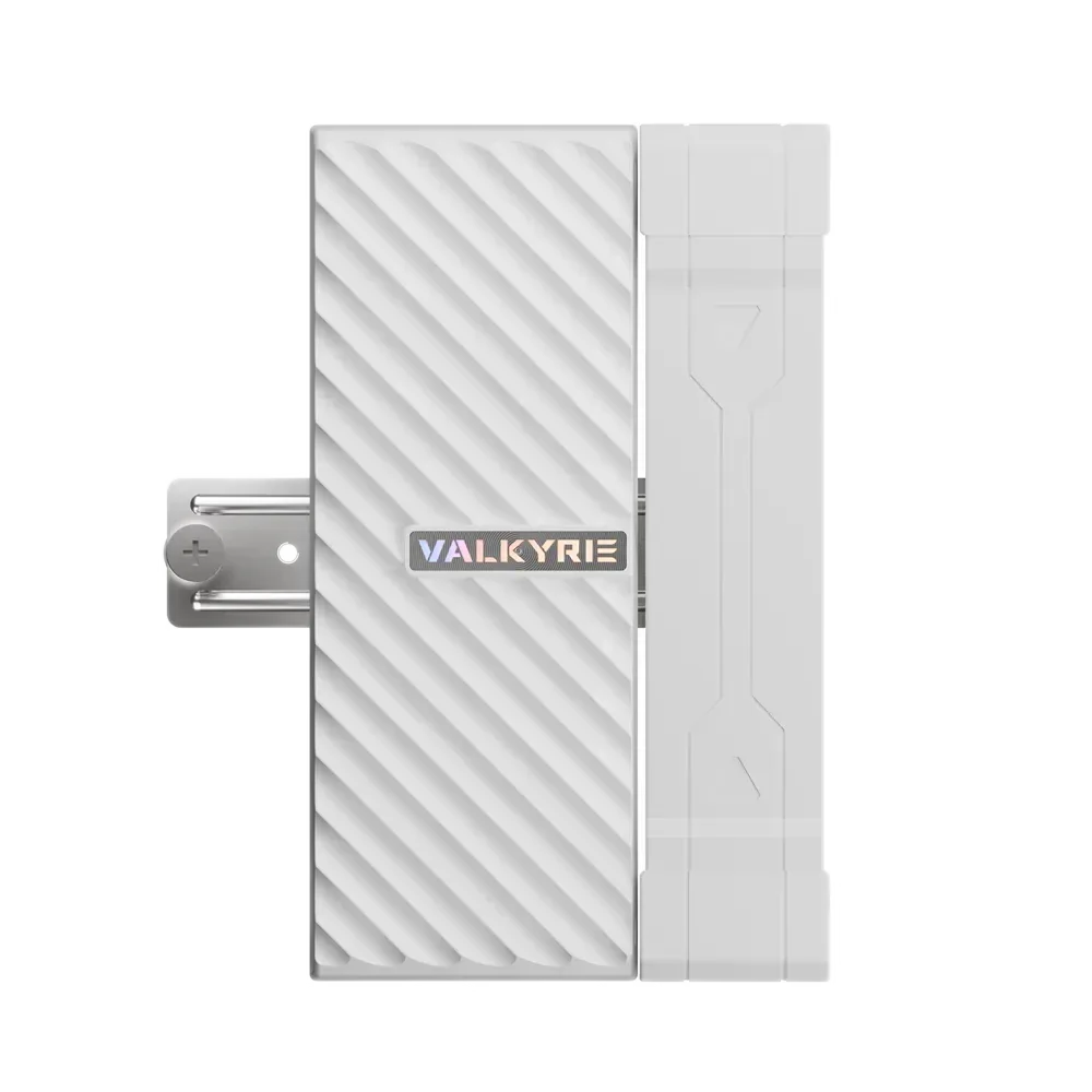 Valkyrie Surge SL125 White, the top cover keeps the upper face visually tidy