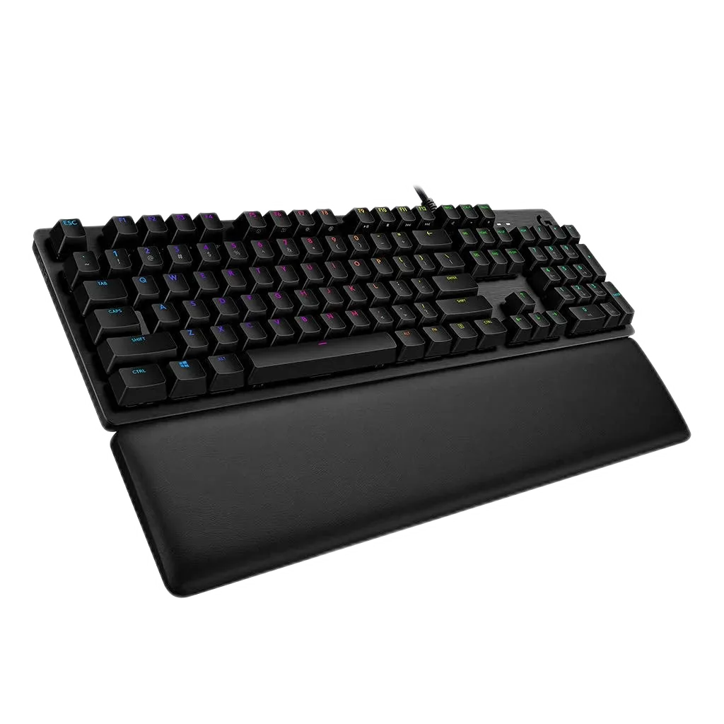 Logitech G513 Carbon — Pamja Carbon dhe renditja e plotë me numpad.